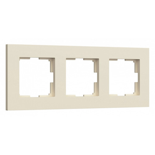 Рамка на 3 поста Werkel Slab (айвори софт) W0032962