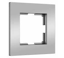 Рамка на 1 пост Werkel Slab (серебро софт) W0012965