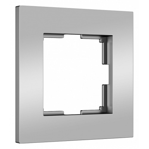 Рамка на 1 пост Werkel Slab (серебро софт) W0012965