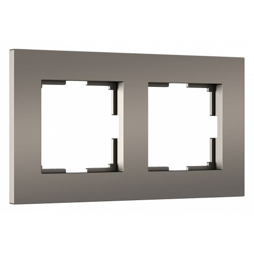 Рамка на 2 поста Werkel Slab (бронза софт) W0022963