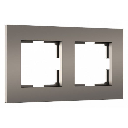 Рамка на 2 поста Werkel Slab (бронза софт) W0022963