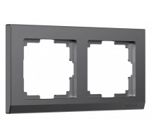 Рамка на 2 поста Werkel Stark (графит матовый) W0021864
