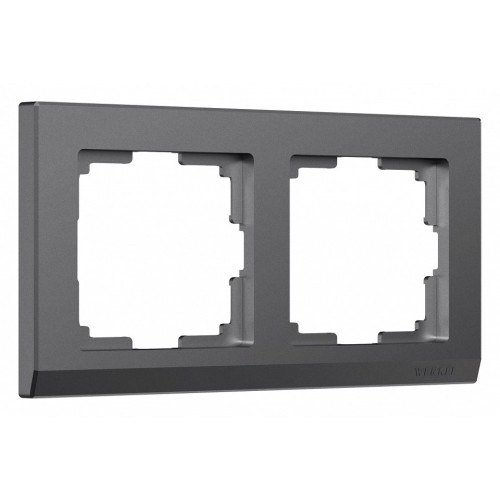 Рамка на 2 поста Werkel Stark (графит матовый) W0021864