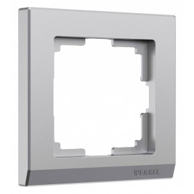 Рамка на 1 пост Werkel Stark (серебряный матовый) W0011865