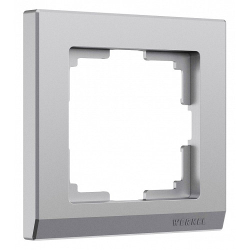 Рамка на 1 пост Werkel Stark (серебряный матовый) W0011865