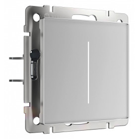 Диммер сенсорный с подсветкой и функцией Wi-Fi, без рамки Werkel серебряный W3443106