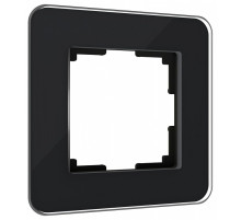 Рамка на 1 пост Werkel Elite (черный, стекло) W0012448