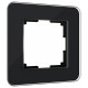 Рамка на 1 пост Werkel Elite (черный, стекло) W0012448