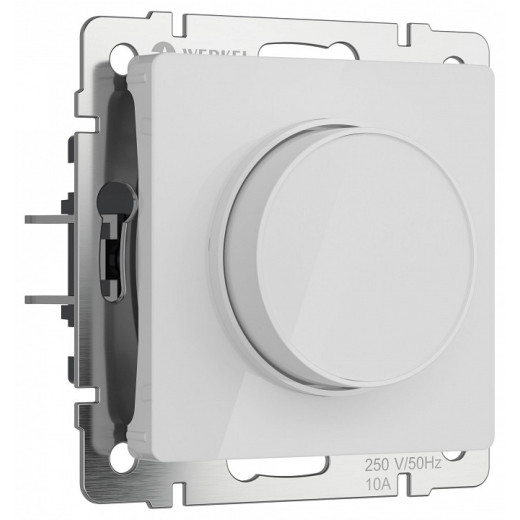 Диммер без рамки Werkel белый акрил W1142041