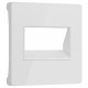 Накладка для розетки Ethernet RJ-45 Werkel белый акрил W1191141