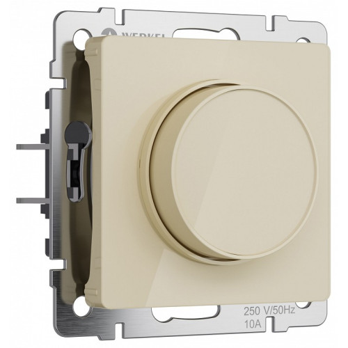 Диммер без рамки Werkel айвори акрил W1142043