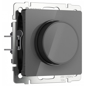 Диммер без рамки Werkel графит акрил W1142044