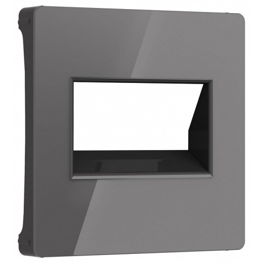 Накладка для розетки Ethernet RJ-45 Werkel графит акрил W1191144