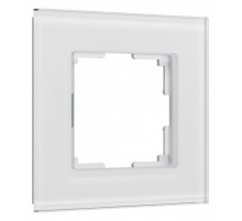 Рамка на 1 пост Werkel Senso (белый, стекло soft-touch) W0013101