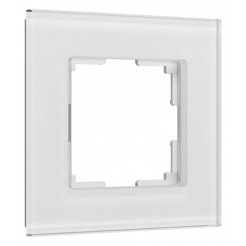 Рамка на 1 пост Werkel Senso (белый, стекло soft-touch) W0013101