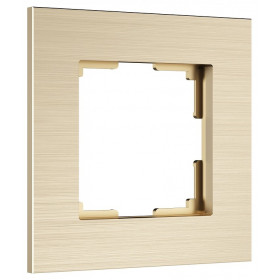 Рамка на 1 пост Werkel AluMax шампань W0013511