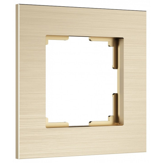 Рамка на 1 пост Werkel AluMax шампань W0013511