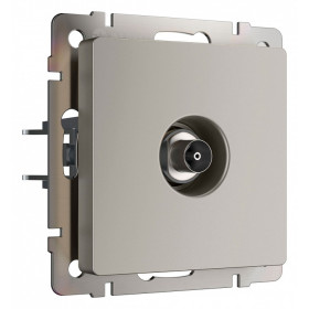 ТВ-розетка без рамки Werkel дымчатый W1283004