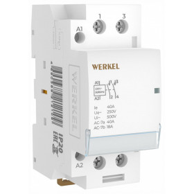 Контактор двухмодульный Werkel  W942M40O