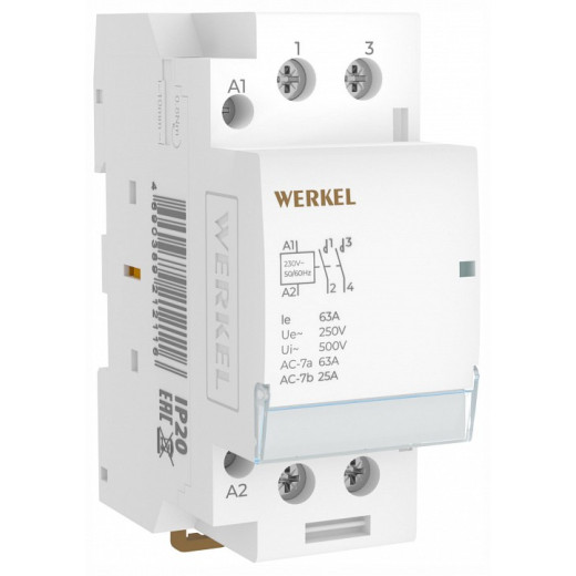 Контактор двухмодульный Werkel  W942M63O