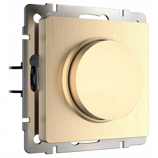 Диммер без рамки Werkel шампань рифленый W1142010