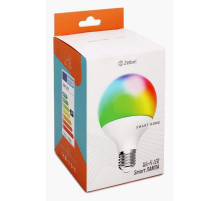 Лампа светодиодная с управлением через Wi-Fi Zetton Smart Wi-Fi Bulb E27 10Вт 2700-6500K ZTSHLBRGBCWE271RU