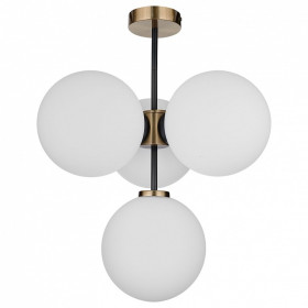 Люстра на штанге 33 идеи S32WH CHN800S.04.17ABL.ASB-S32WH