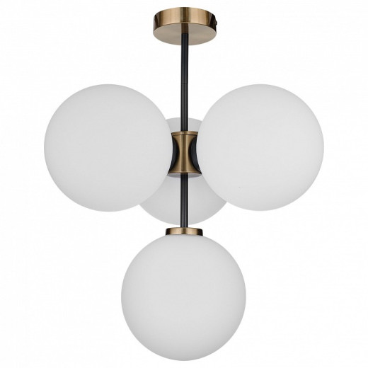 Люстра на штанге 33 идеи S32WH CHN800S.04.17ABL.ASB-S32WH