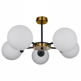 Люстра на штанге 33 идеи S01WH CHN800S.05.17BL.PA-S01WH