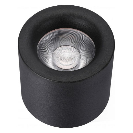 Накладной светильник iLedex Technical Metrica 113-12W-D100-3000K-24DG-BK