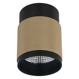 Накладной светильник iLedex Technical Delta 1955-10W-3000K-36 BK+BR