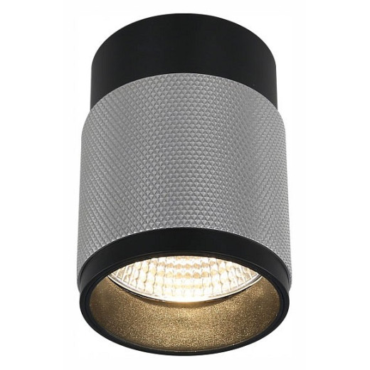 Накладной светильник iLedex Technical Delta 1955-10W-3000K-36 BK+SL