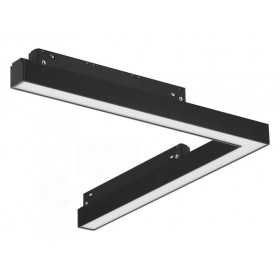 Накладной светильник iLedex Technical VISION48/22 4822-013-L320-16W-110DG-3000K-BK