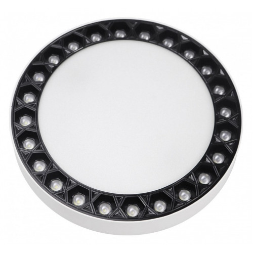 Накладной светильник iLedex Technical Mercury 5552-24W-D165-3/4K-WH+BK