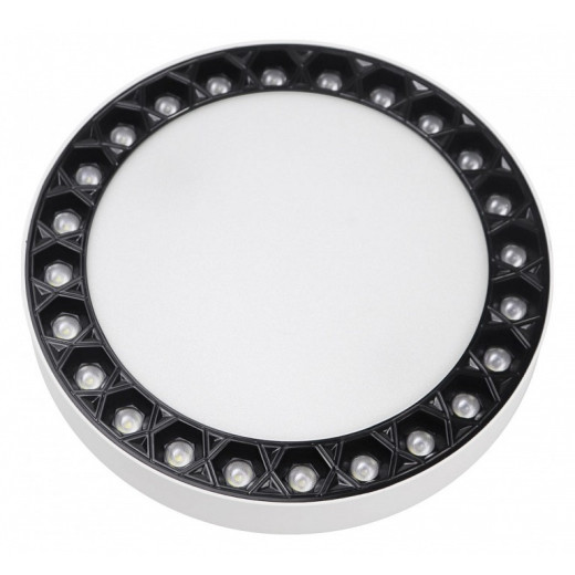 Накладной светильник iLedex Technical Mercury 5552-24W-D165-3/4K-WH+BK