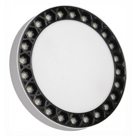 Накладной светильник iLedex Technical Mercury 5552-36W-D217-3/4K-WH+BK