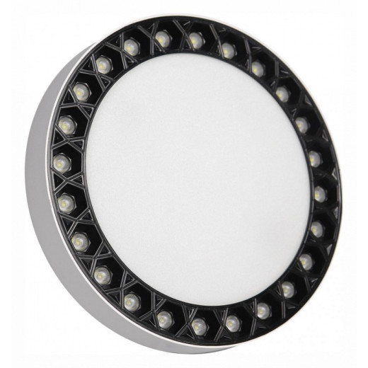 Накладной светильник iLedex Technical Mercury 5552-36W-D217-3/4K-WH+BK