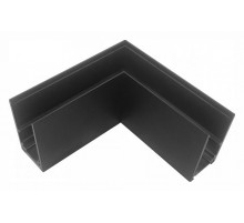 Соединитель угловой L-образный для треков накладных iLedex Technical VISION48/22 CORNER CONNECT 4822-021-95/95-BK