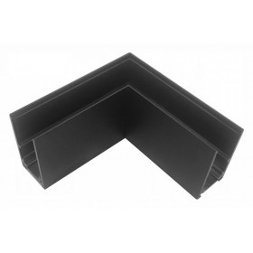 Соединитель угловой L-образный для треков накладных iLedex Technical VISION48/22 CORNER CONNECT 4822-021-95/95-BK