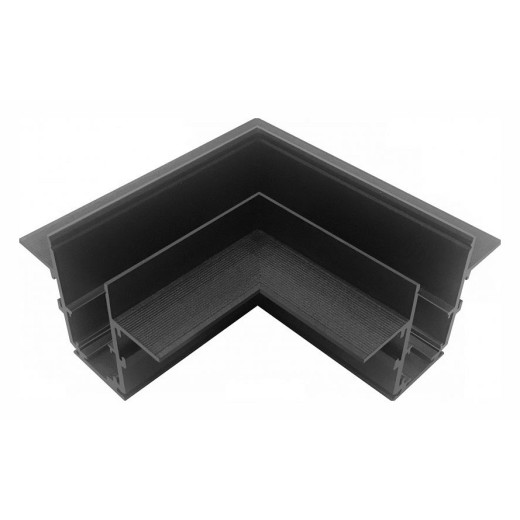 Соединитель угловой L-образный для треков встраиваемых iLedex Technical VISION48/22 CORNER CONNECT 4822-022-95/95-BK