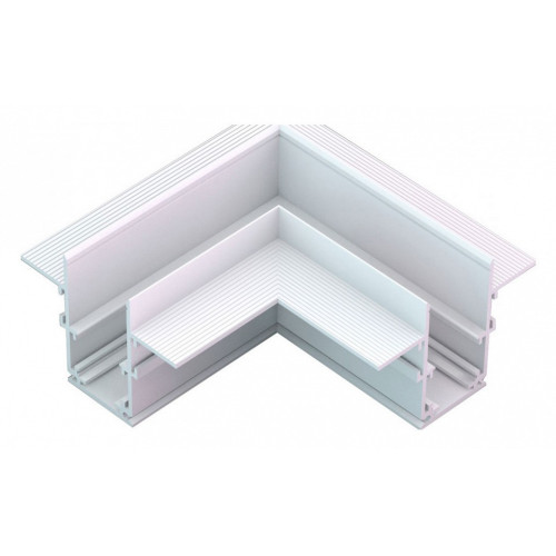 Соединитель угловой L-образный для треков встраиваемых iLedex Technical VISION48/22 CORNER CONNECT 4822-022-95/95-WH