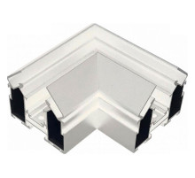 Соединитель угловой L-образный для треков встраиваемых iLedex Technical VISION48/22 CORNER CONNECT 4822-61/60-WH