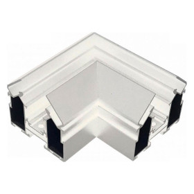 Соединитель угловой L-образный для треков встраиваемых iLedex Technical VISION48/22 CORNER CONNECT 4822-61/60-WH