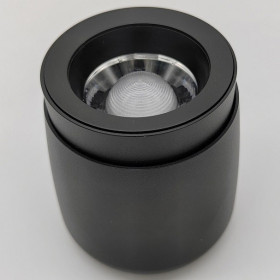 Накладной светильник iLedex Metrica 114-12W-D90-4K-ZOOM-BK