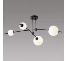 Люстра на штанге iLedex Epical 6827-4 BK+WH