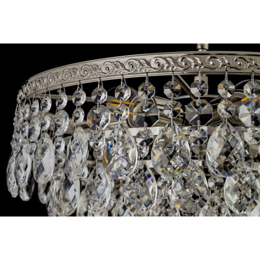 Люстра на штанге Arti Lampadari Castellana Nickel Castellana E 1.3.38.608 N