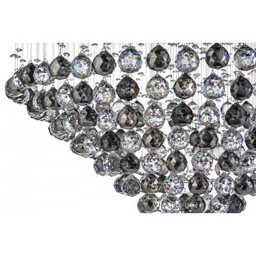 Люстра на штанге Arti Lampadari Flusso Nickel Flusso H 1.4.80.517 N