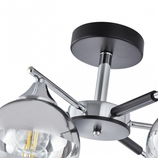 Люстра на штанге Arte Milano Napoli-9354 339354/6 CR+BK