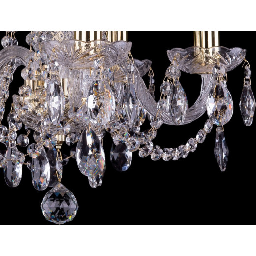 Подвесная люстра Bohemia Ivele Crystal 1402 1402/5/141/G