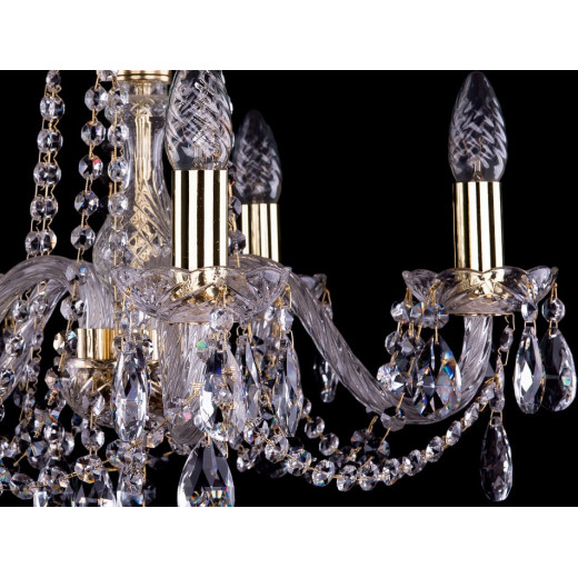 Подвесная люстра Bohemia Ivele Crystal 1402 1402/5/160/G